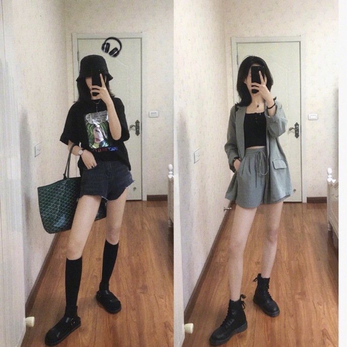 简约舒适的夏季穿搭图片 2