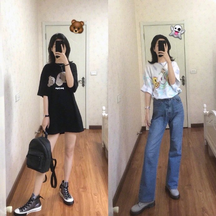 简约舒适的夏季穿搭图片 6