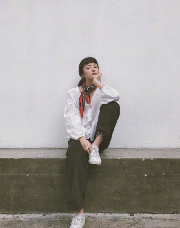 泰国美女图片 泰国女孩meiinpsn​复古文艺穿搭图 3