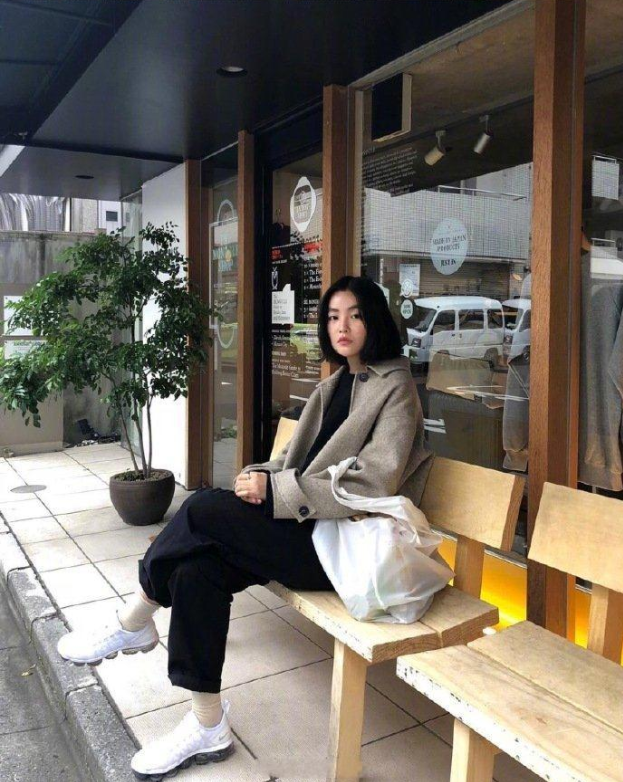 韩国美女图片 时尚博主dawon.m懒散图片 5