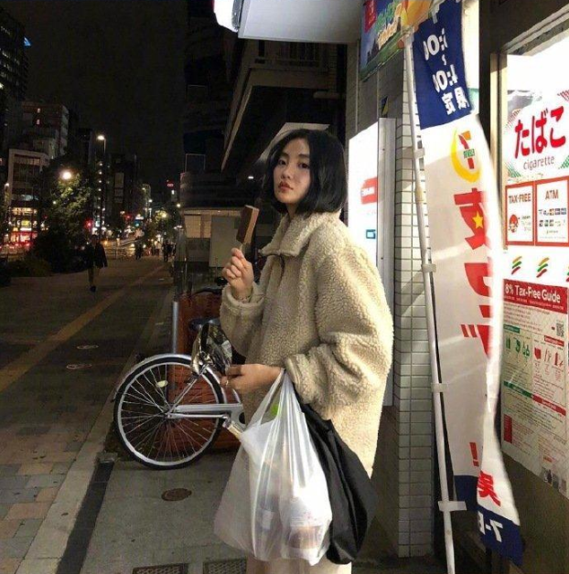 韩国美女图片 时尚博主dawon.m懒散图片 14