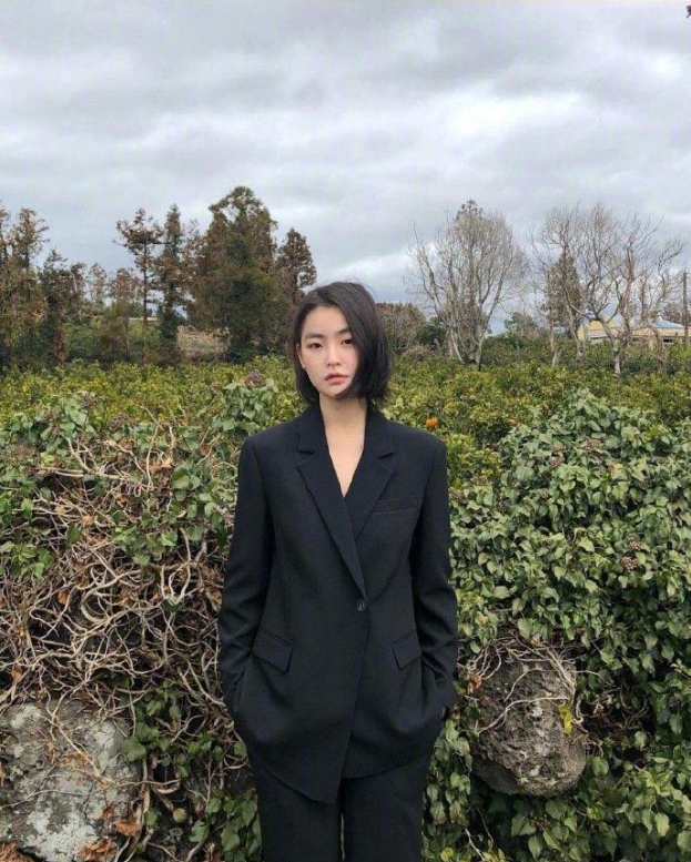韩国美女图片 时尚博主dawon.m懒散图片 15