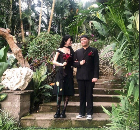 韩国美女模特崔素拉Kove Lee黑暗系婚礼图片 3