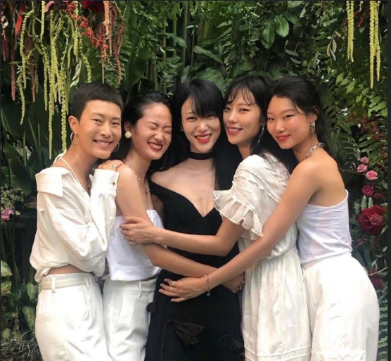 韩国美女模特崔素拉Kove Lee黑暗系婚礼图片 4