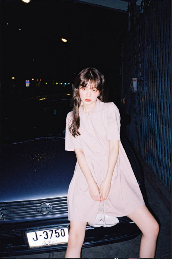 吊带美女图片 吊带连衣裙清纯美女写真图片 5