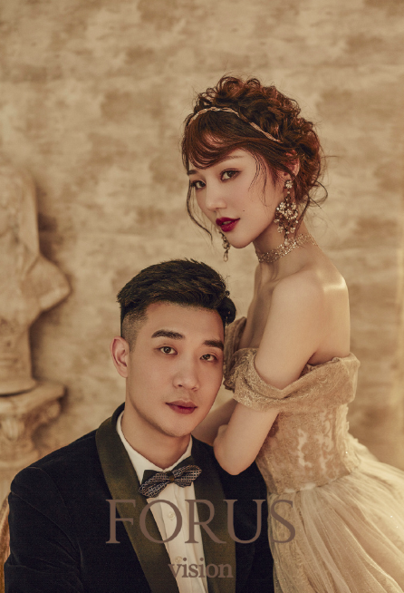 ForusVision复古风婚纱照图片 2