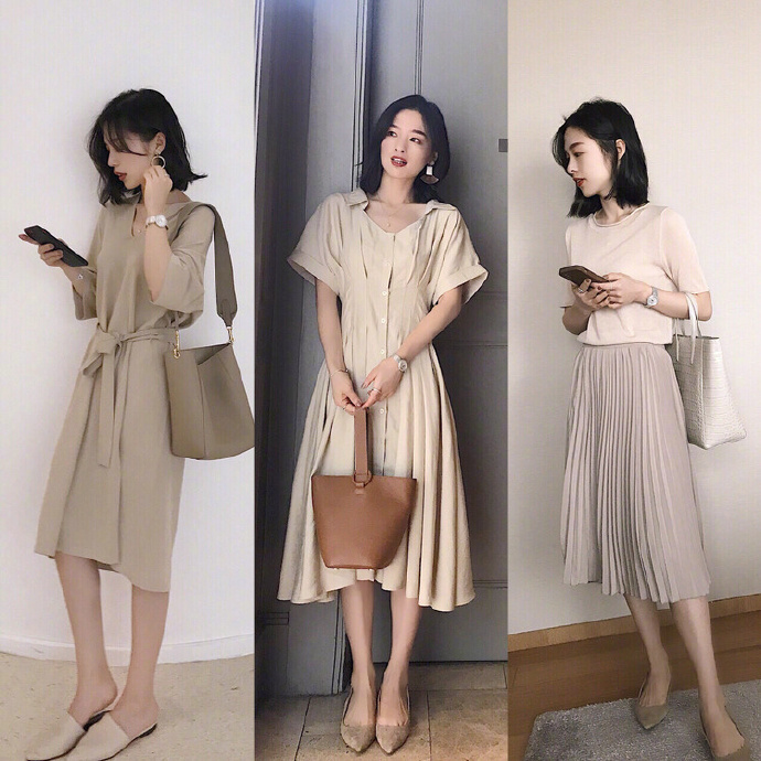 气质美女图片 轻熟风穿搭参考