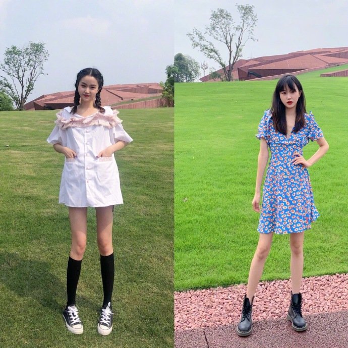 小清新美女图片 18盐甜少女夏日穿搭参考 3