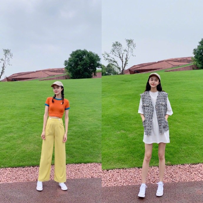 小清新美女图片 18盐甜少女夏日穿搭参考 5