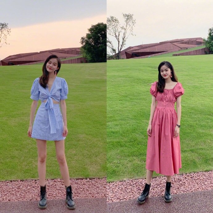 小清新美女图片 18盐甜少女夏日穿搭参考 6