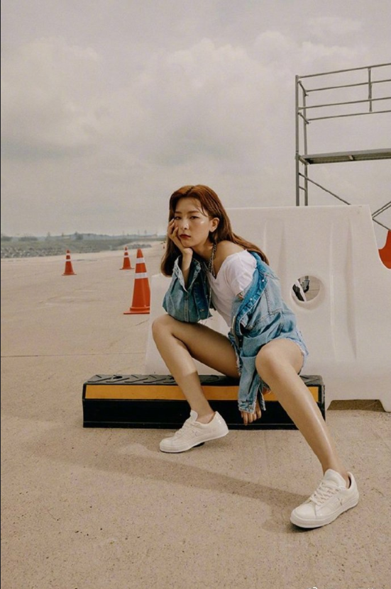 韩国美女图片 韩国女歌手姜涩琪Converse广告图片 3