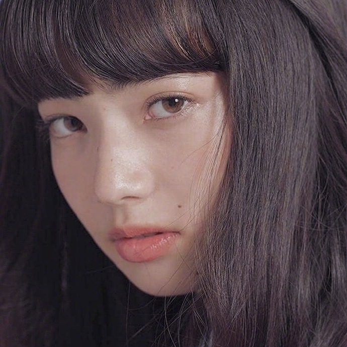 日韩美女图片 日本美女模特小松菜奈大头照图片 7