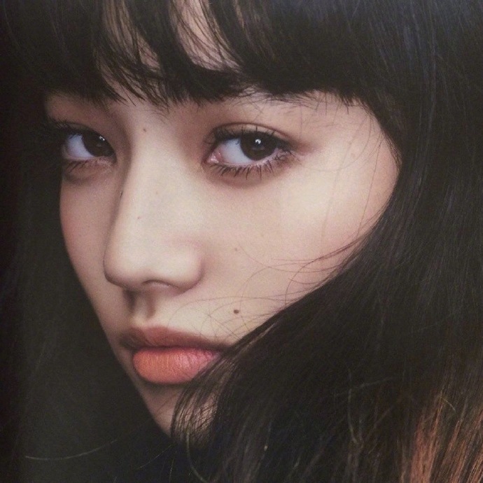 日韩美女图片 日本美女模特小松菜奈大头照图片 8