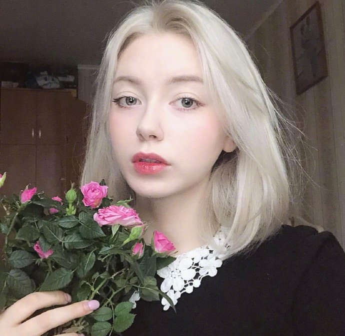混血美女图片 混血女孩maria好好看的小姐姐图片 2
