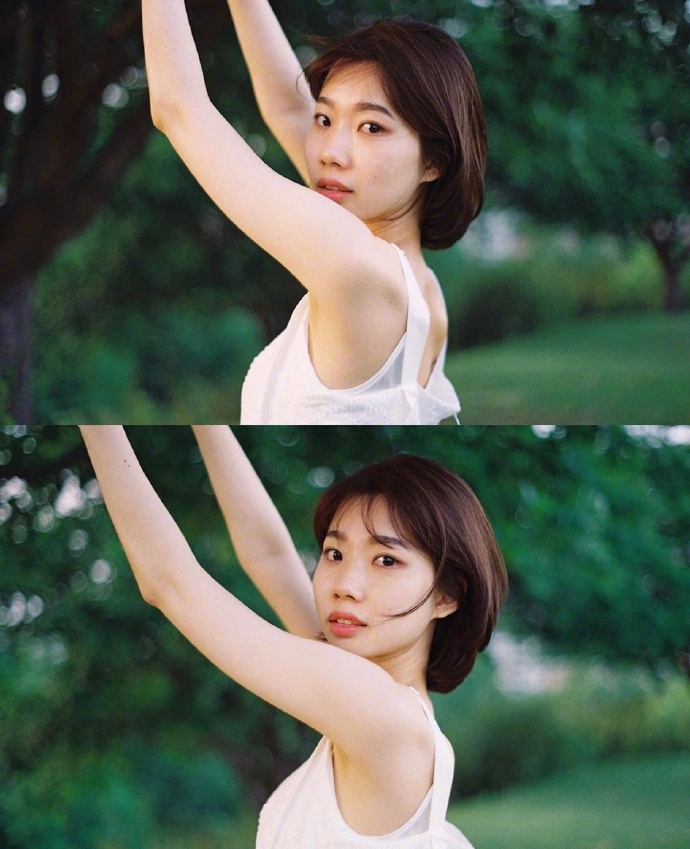 好看的美女拍照姿势学起来 3