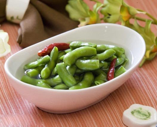下酒菜盐水毛豆图片 2