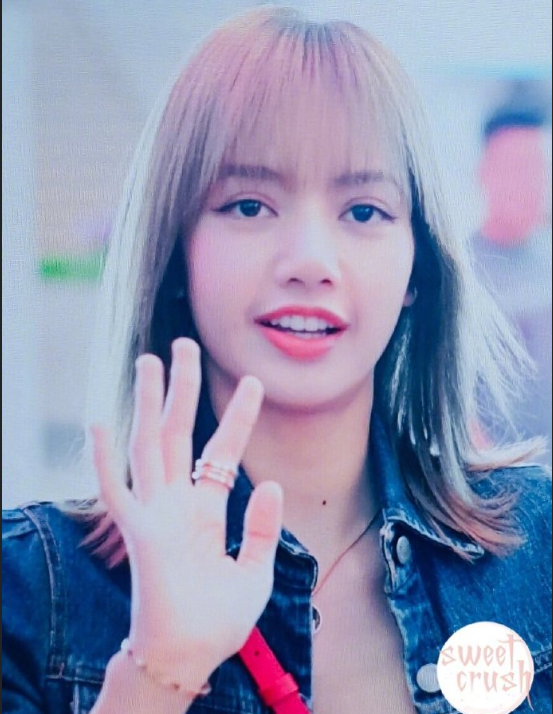 泰国美女图片 女明星lisa机场街拍图片 4