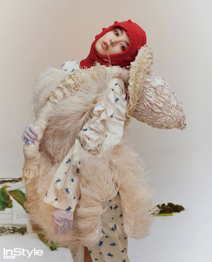 新疆美女图片 中国女星古力娜扎 X《Instyle优家画 3
