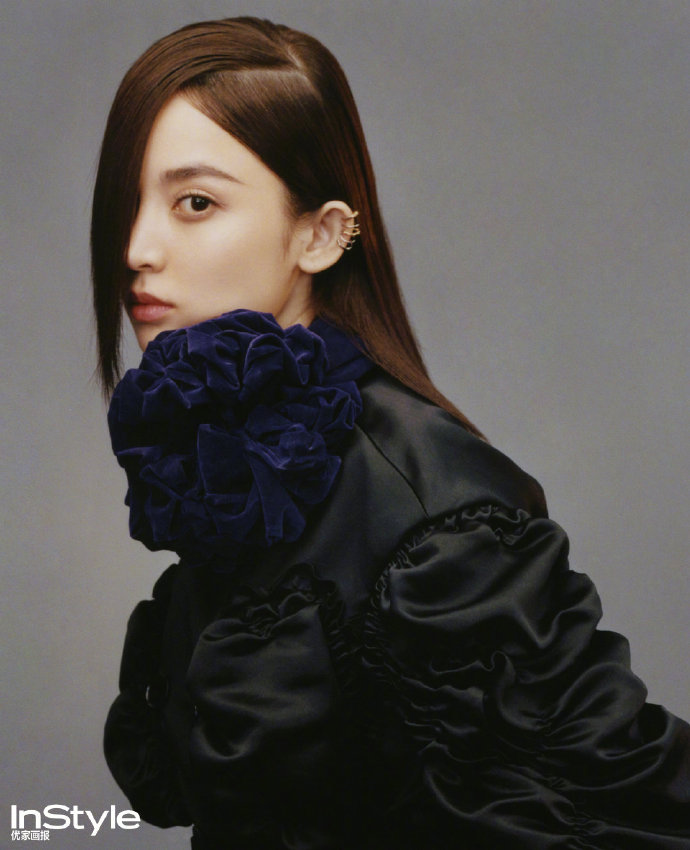 新疆美女图片 中国女星古力娜扎 X《Instyle优家画 4