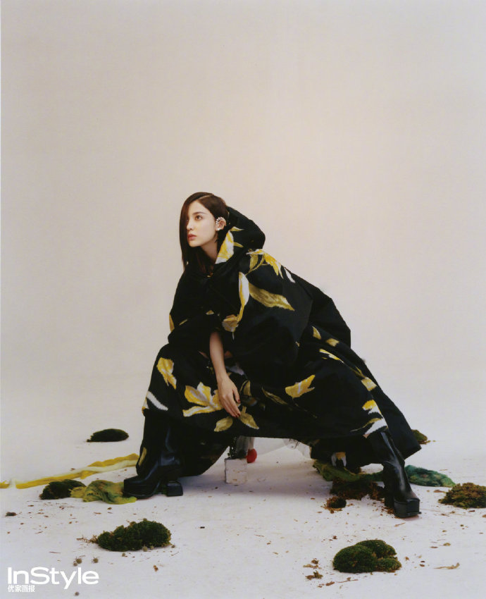 新疆美女图片 中国女星古力娜扎 X《Instyle优家画 6
