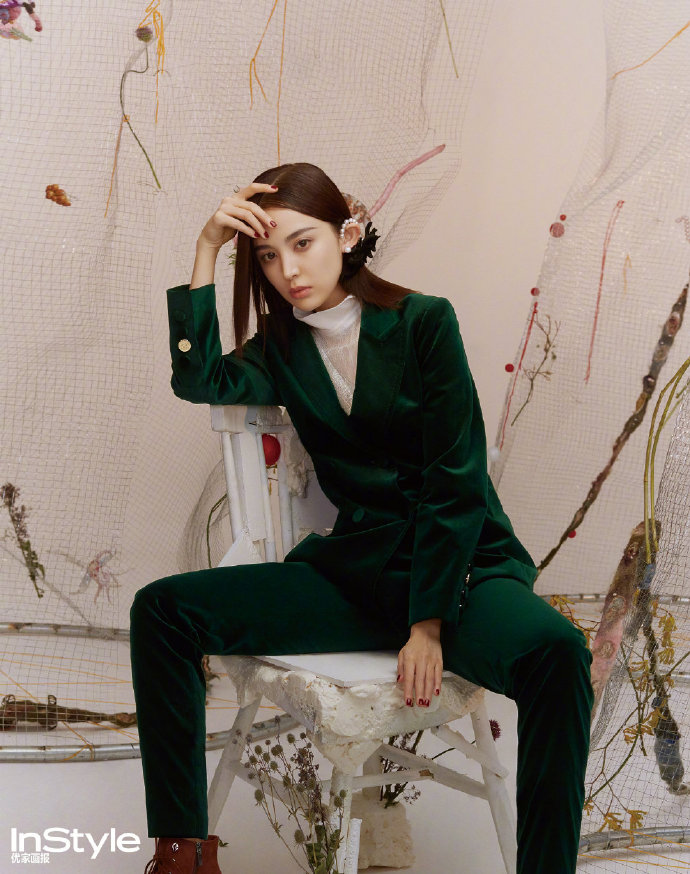 新疆美女图片 中国女星古力娜扎 X《Instyle优家画 8