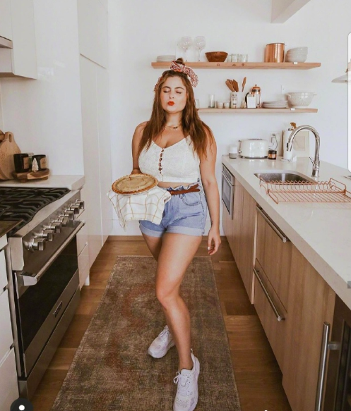 纽约博主Noelle Downing胖女孩穿衣搭配图片 2
