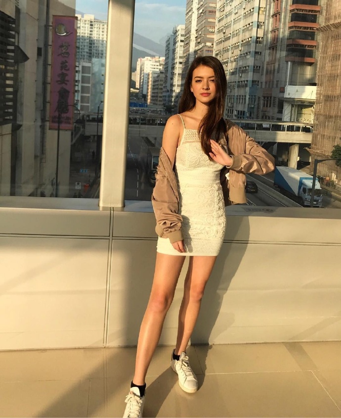 混血美女图片 身材逆天的混血正妹图片 8