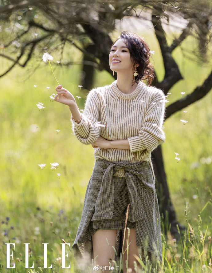 中国美女图片 国际影星章子怡《ELLE》10月刊封面 9