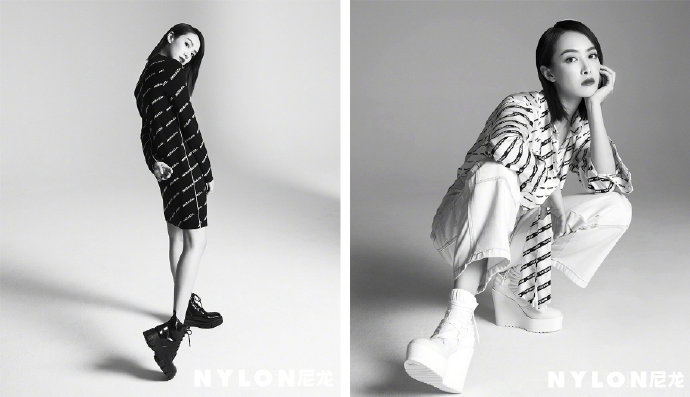 中国美女图片 女明星宋茜 X《NYLON尼龙》干练女性 3