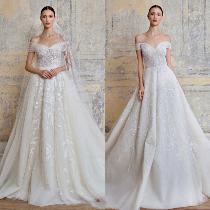 知名婚纱品牌Georges Hobeika 2020春夏婚纱图片 4