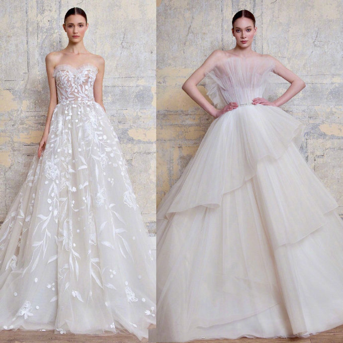 知名婚纱品牌Georges Hobeika 2020春夏婚纱图片 7