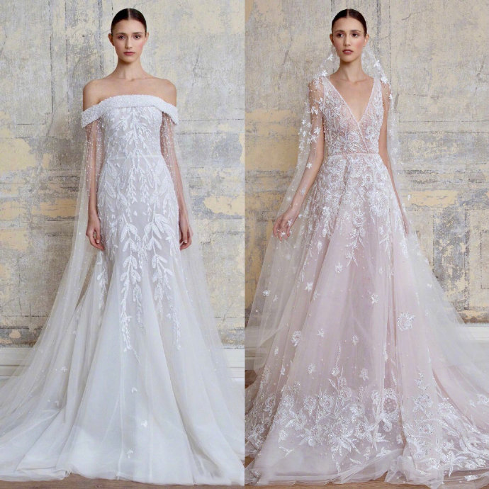 知名婚纱品牌Georges Hobeika 2020春夏婚纱图片 9