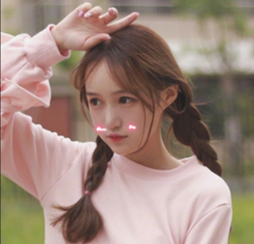 减龄神器双马尾清纯美女图片 12