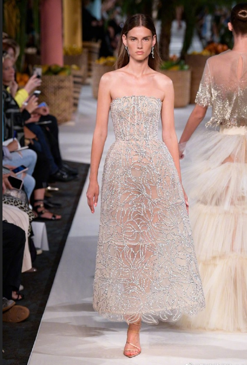 Oscar de la Renta Spring 2020礼服图片 7
