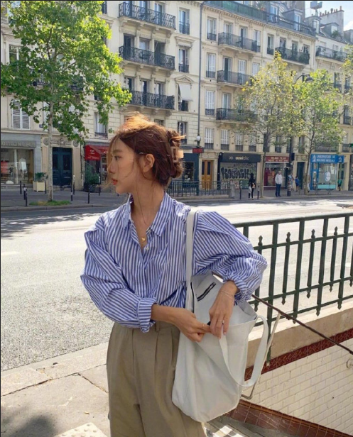 清纯美女图片 时尚美女全秀琳旅行穿搭图片 14