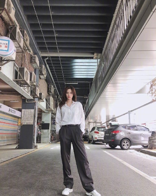 韩国美女图片 神仙颜值林珍娜NANA图片 16