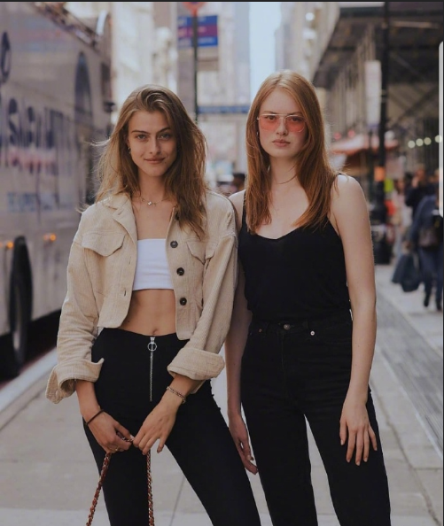 欧美美女图片 欧美女孩露胃装穿搭图片 7