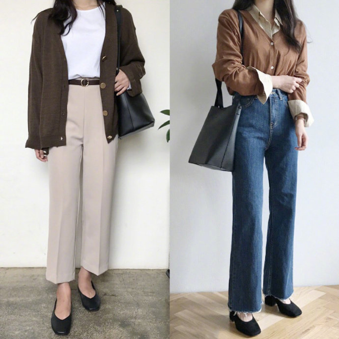 知性美女气质秋装搭配图片 3