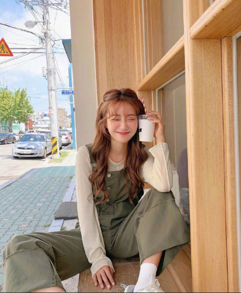 清纯美女图片 小清新美女旅游拍照姿势get 4