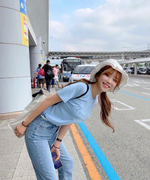 清纯美女图片 小清新美女旅游拍照姿势get 6