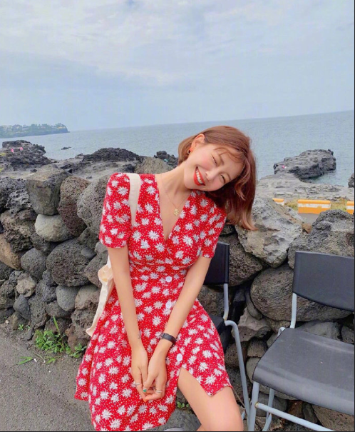 清纯美女图片 小清新美女旅游拍照姿势get 12