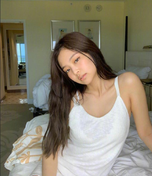 韩国美女图片 人间香奈儿Jennie金智妮图片 10