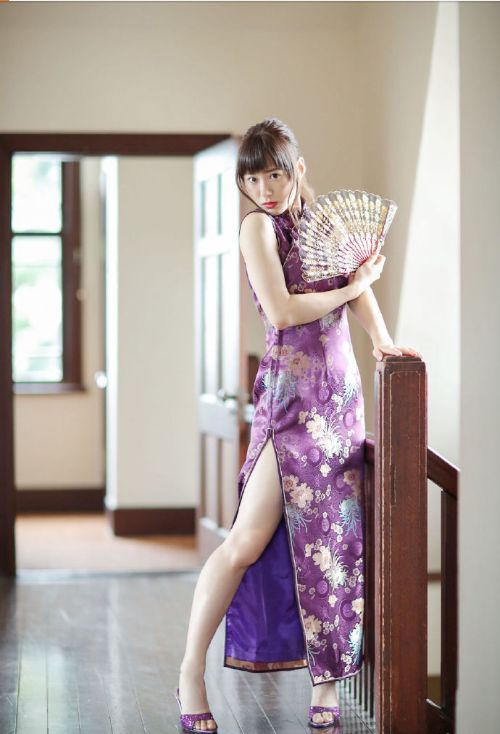 性感旗袍美女诱惑图片 2