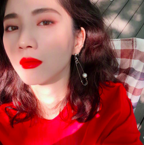 复古港风韩国美女模特敏智민지원图片 4