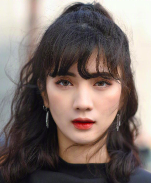复古港风韩国美女模特敏智민지원图片 5