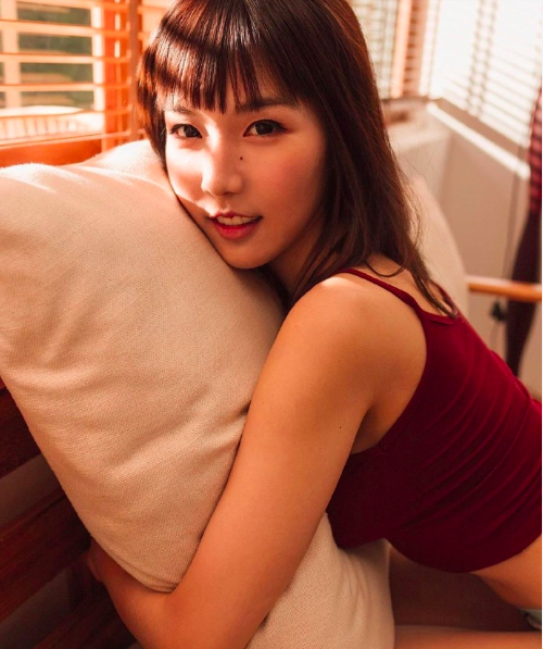 泰国美女图片 甜美女孩棉花糖图片 5