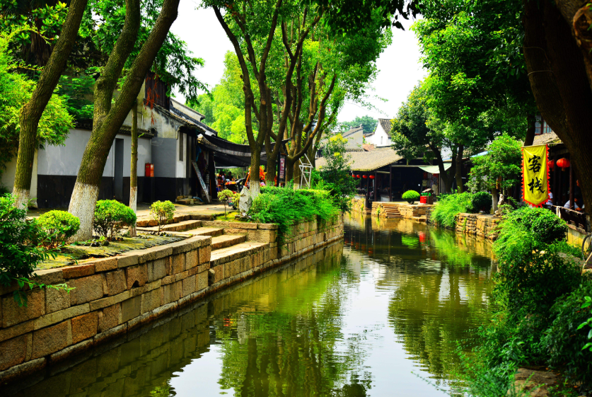 江南六大古镇之甪直古镇风景图片 3