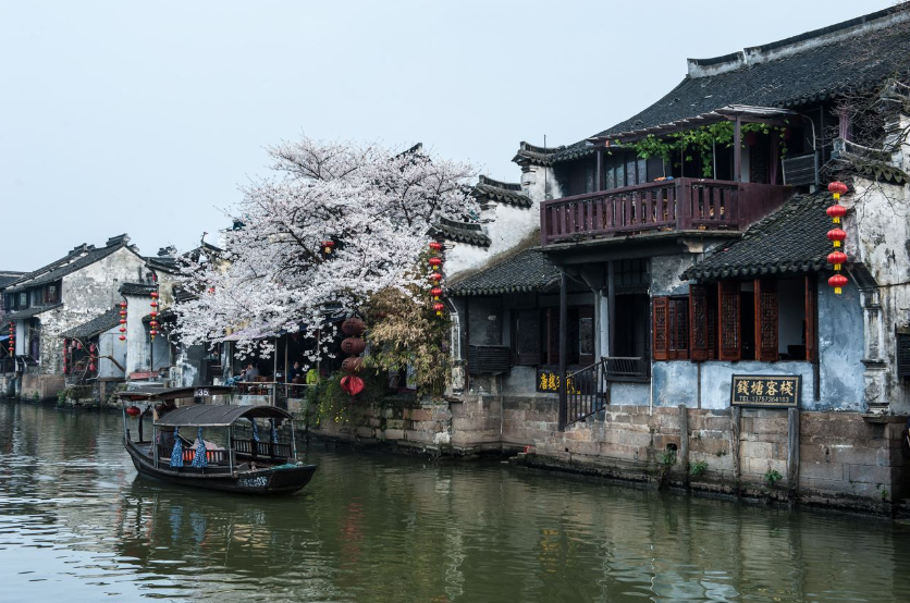 江南六大古镇之浙江西塘风景图片 6
