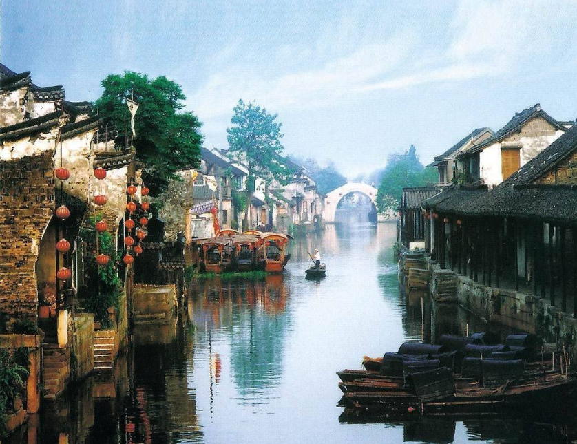 江南六大古镇之浙江西塘风景图片 7