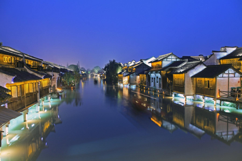 江南六大古镇之一浙江乌镇景色图片 2